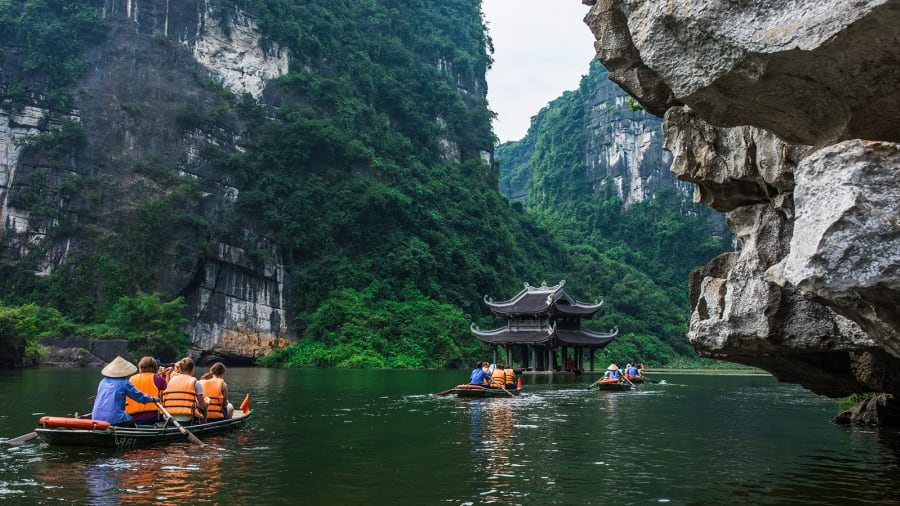 Quần thể thắng cảnh Tràng An được UNESCO công nhận di sản thế giới.